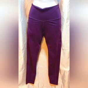 ColorfulKoala Leggings Pocket Plum Purple, Yoga, Dance, Activewear, Athletic